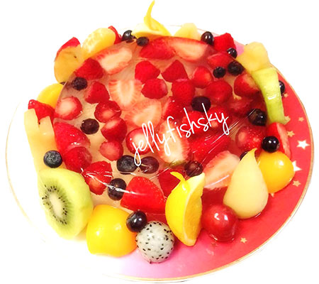 8吋莓果水晶凍(葷)