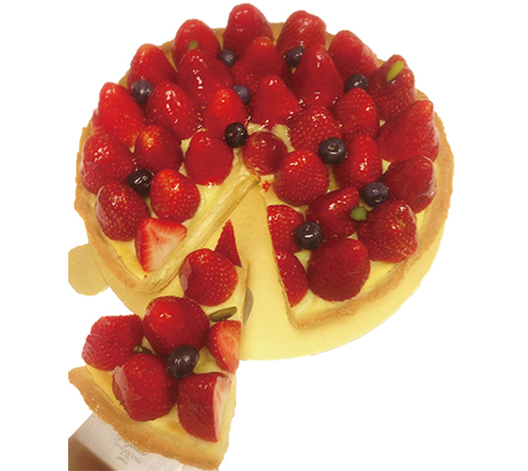 草莓起士塔8吋