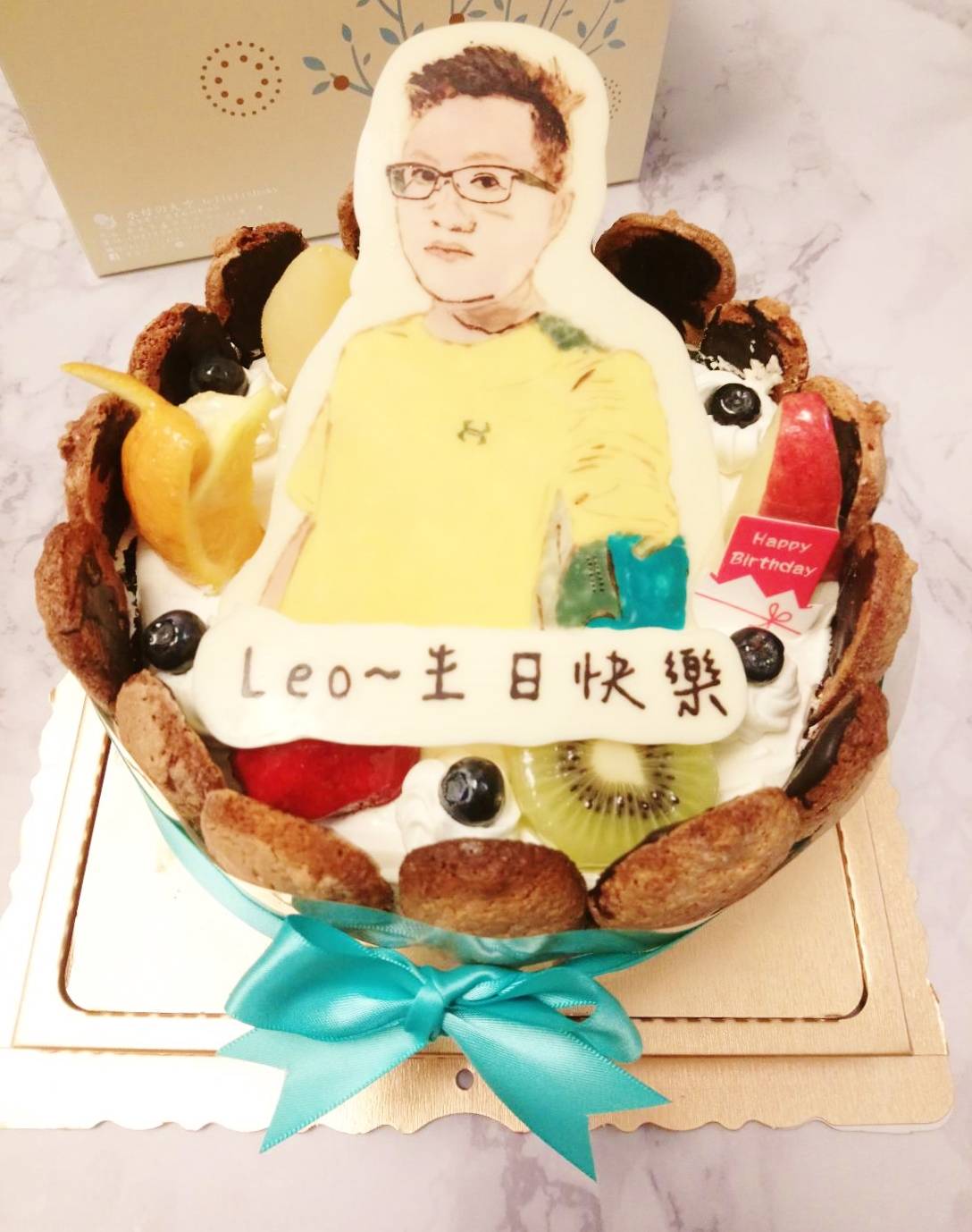 手繪人像蛋糕