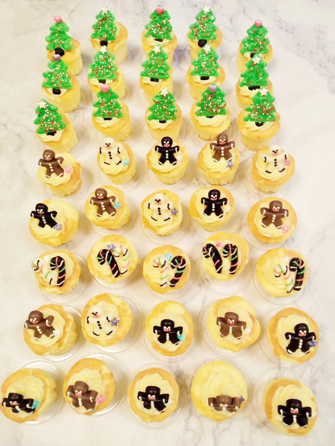 客製化杯子蛋糕-聖誕系列