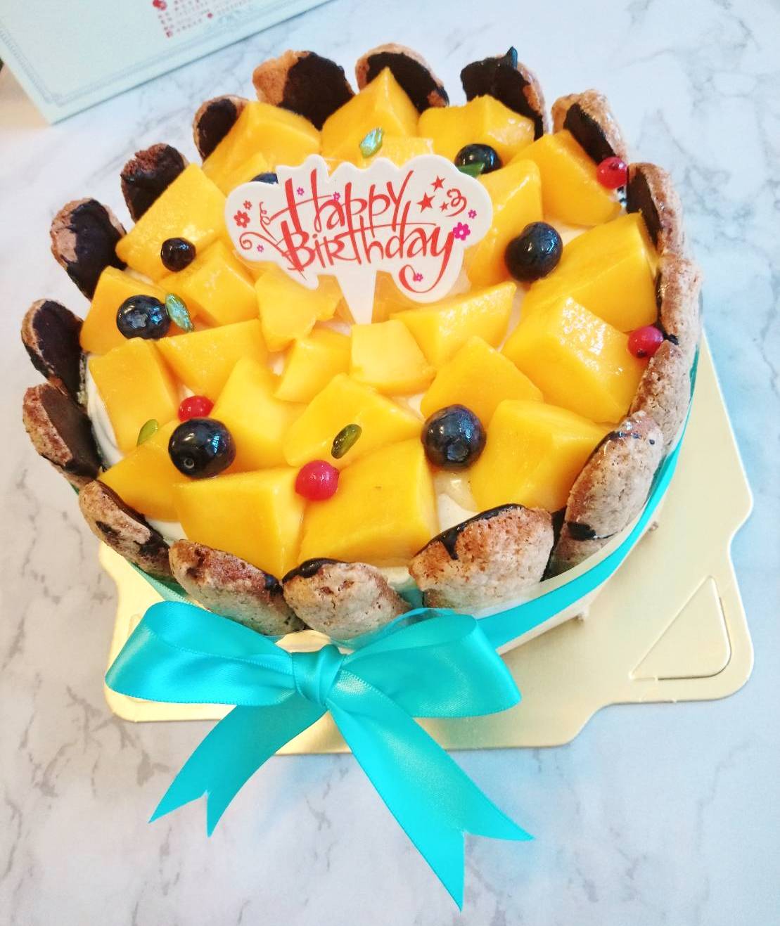 芒果夏洛特(夏日限定)[可作抽錢蛋糕款式]