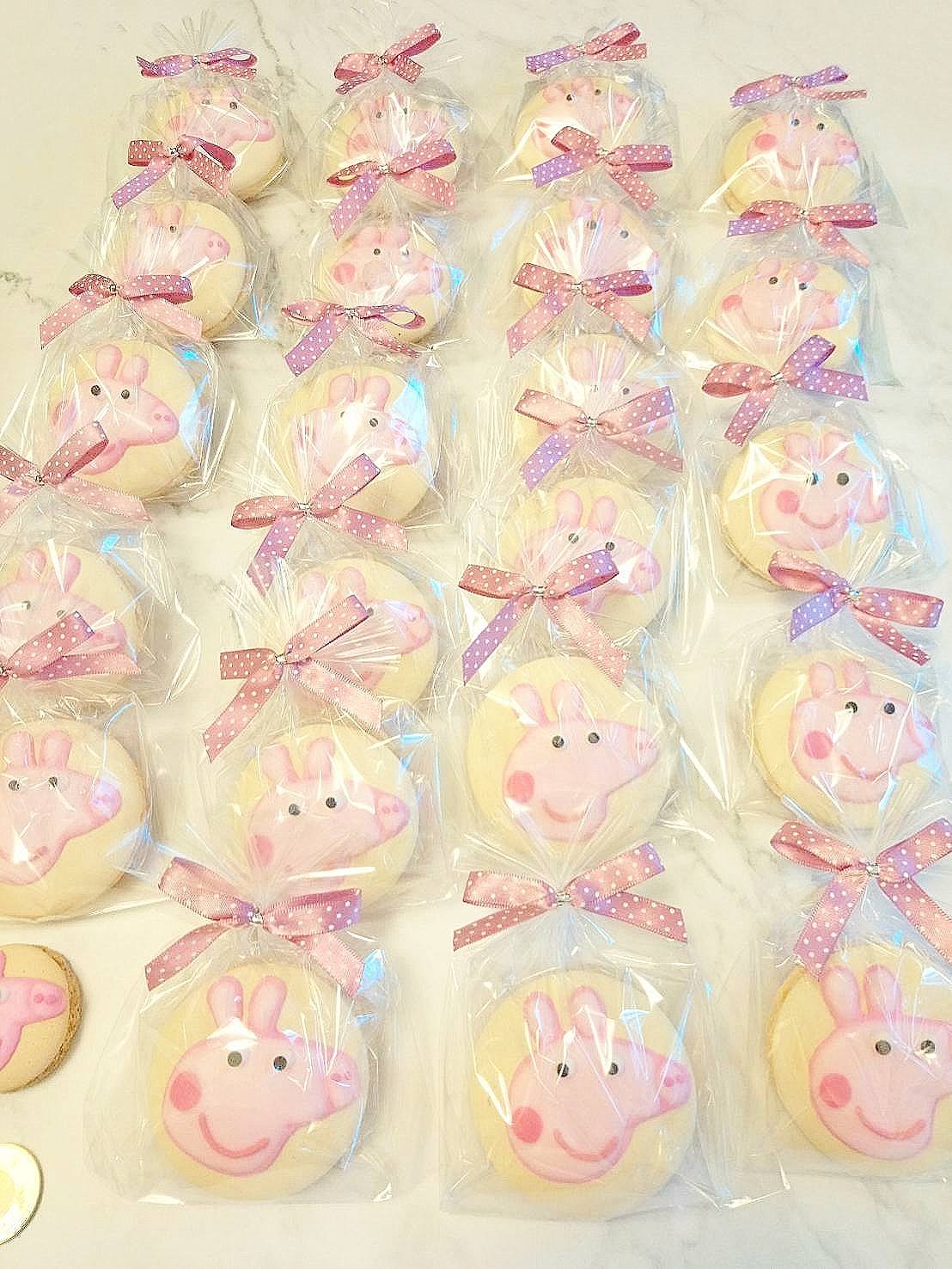 佩佩豬手繪蛋白糖霜餅